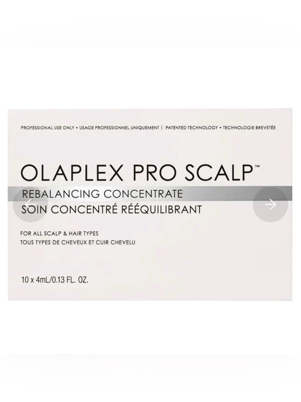 Pro Scalp Balancing Concentrate - White. BRAND NEW